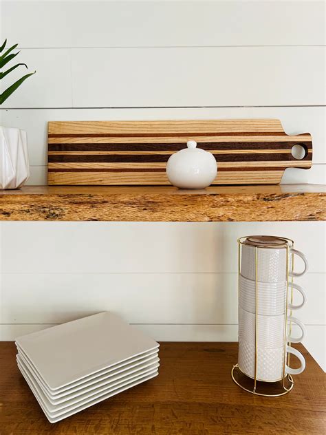 Bread Board With Handle / Baguette Boards / Farmhouse Kitchen - Etsy