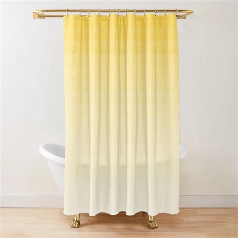 Sage Green Watercolor Ombre Shower Curtain Bathroom Fabric Polyester Waterproof Modern Shower