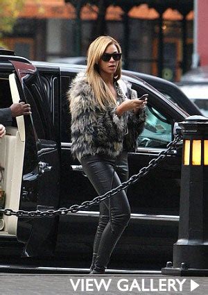 Star Gazing: Beyonce Rocks Fur to NYC Photo Shoot | Essence