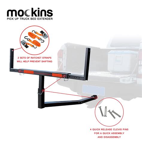 Buy Mockins 2-in-1 Design 750lb Cap. Truck Bed Extender Hitch Mount