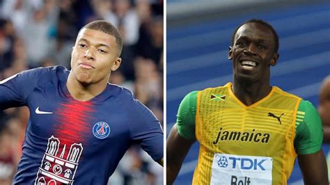 Usain Bolt confesó que le hubiera gustado competir contra Kylian Mbappé