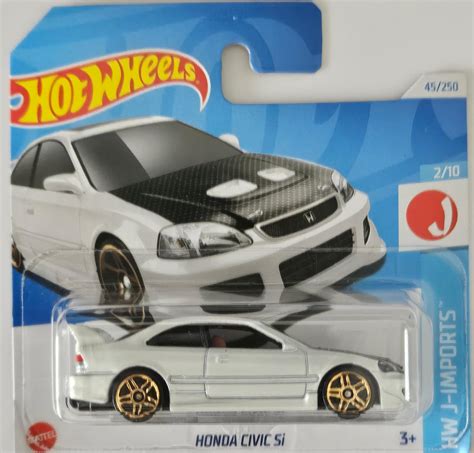 Hotwheels Honda Civic Si White - Etsy