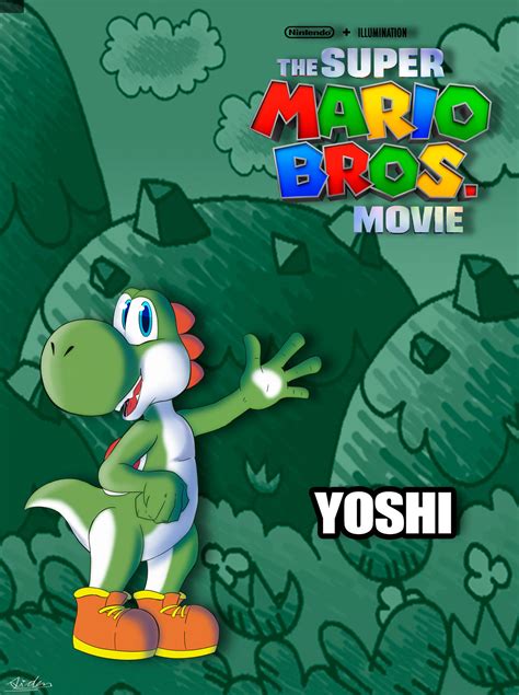 Yoshi In Mario Movie Style by Aidenthedemoncat on DeviantArt