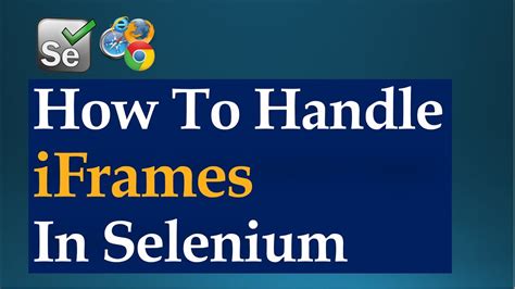 How To Handle Frames In Selenium WebDriver Java Beginners Tutorial