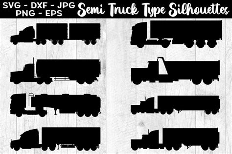 Semi Truck Svg Design Bundles