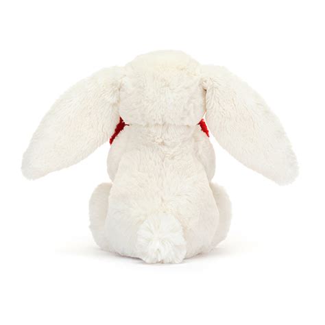 Buy Jellycat Bashful Red Love Heart Bunny Little Small Maison White