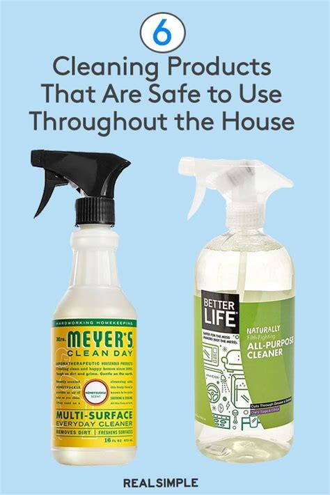 6 Cleaning Products That Are Safe To Use Throughout The House