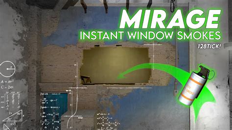 Mirage Instant Window Smokes Workshop Map Youtube