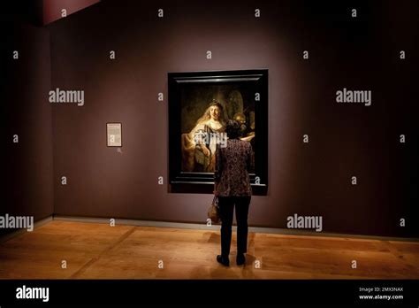 Amsterdam The Work Minerva In Her Study By Rembrandt In The