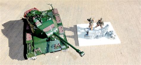 Warlite's Miniatures: M41 Walker Bulldog Tank Model