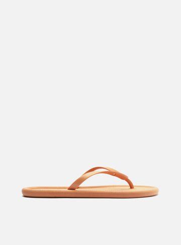 Chinelo De Dedo Laranja Bold Brizza Arezzo