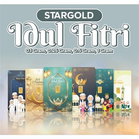 Jual Emas Logam Mulia K Stargold Idul Fitri Gift Series Gram