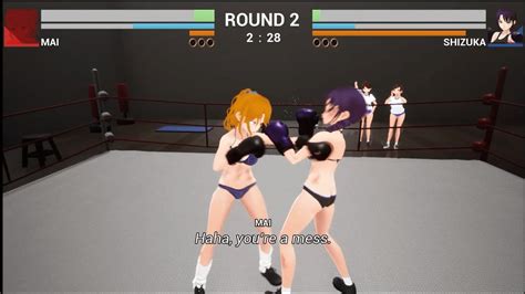 GuiltyLovingBoxing Mai Vs Shizuka Sister Battle YouTube