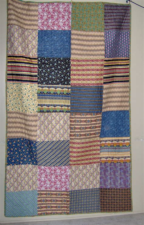 Patchwork Quilt Extra Long Twin Size College Dorm Quilt