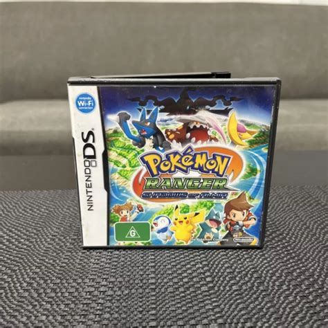 Nintendo Ds Game Pokemon Ranger Shadows Of Almia Picclick Au