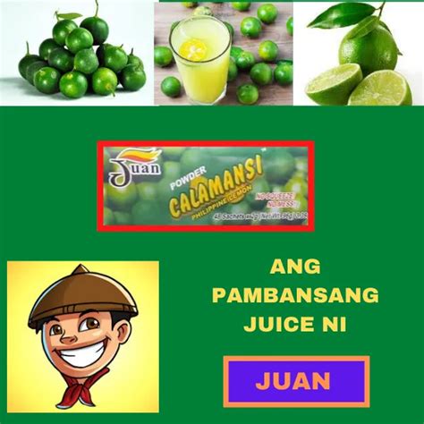 Wantiepinoy Best Juan Calamansi Juice Powder Sachet G Box Of