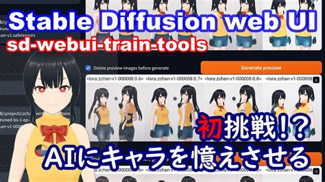 Lora Stable Diffusion Web Ui Extension Sd Webui Train Tools