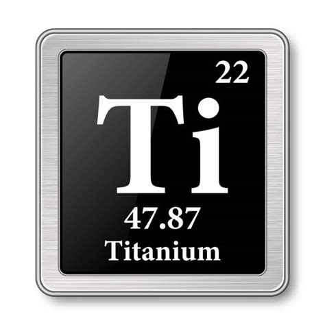 Periodic Table Titanium Illustrations, Royalty-Free Vector Graphics ...