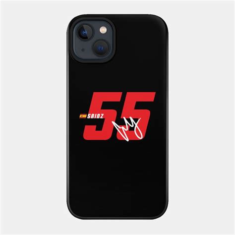 Carlos Sainz Signature Number By Petrolhead Cool Phone Cases