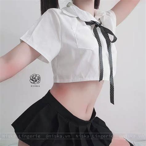 Cosplay nữ sinh học sinh Mã C186 Niska Lingerie