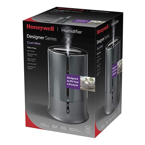 Honeywell Hul430b Designer Series Cool Mist Humidifier Black