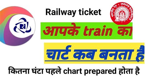 Train Ka Chart Kab Banta Hai Train Chart Prepared Time In Railway