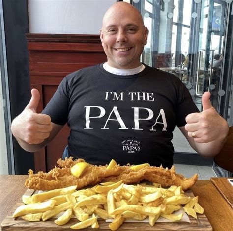 Papa's Fish & Chips' "Big Papa" Seafood Challenge (Blackpool) - FoodChallenges.com ...