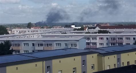 Schwarze Rauchwolken Ber Prenzlau Versetzten Kreisst Dter In Angst