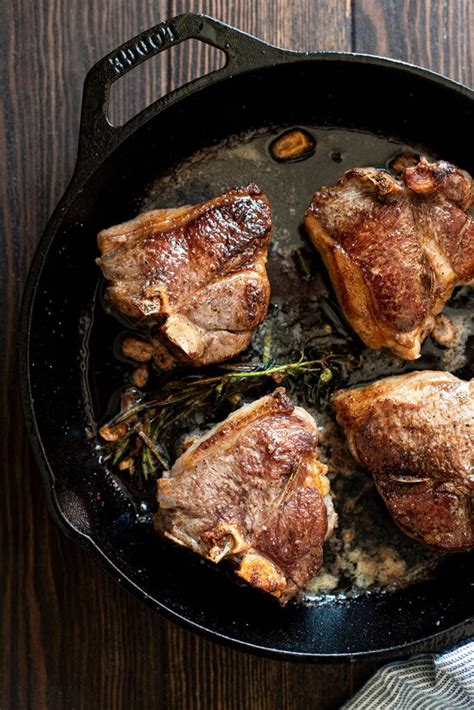 Lamb Loin Chops With Cognac Butter Kitchen Swagger