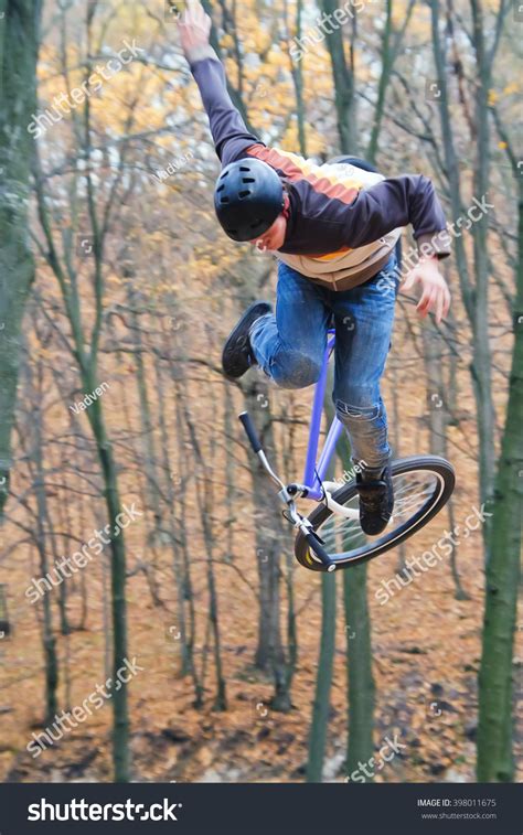 Man Falling Off Mountain Bike On Stock Photo 398011675 | Shutterstock