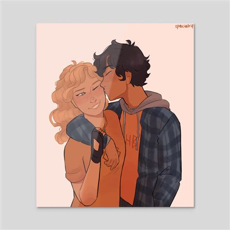 Annabeth Chase And Percy Jackson Kissing