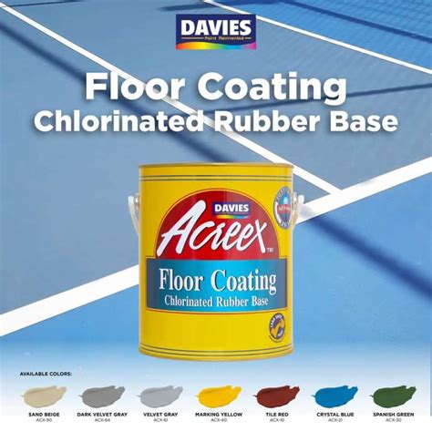 Davies Acreex Chlorinated Rubberized Floor Coating Lazada Ph