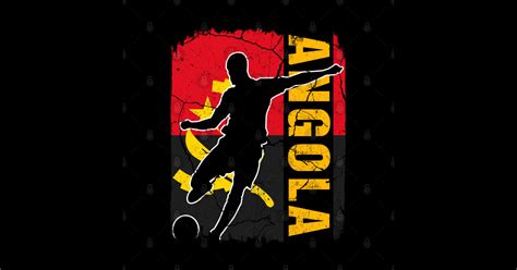 Angolan Soccer Team Angola Flag Jersey Football Fans - Angola Soccer ...