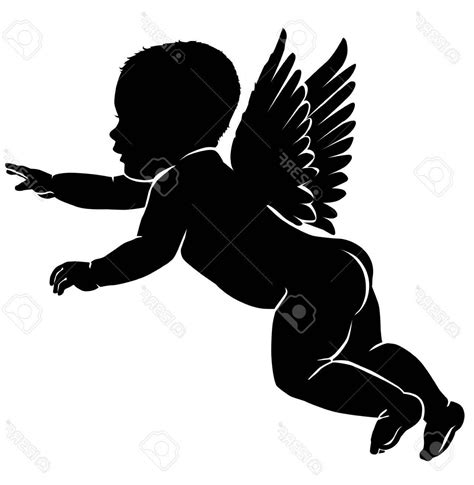 Baby Angel Wings Vector at Vectorified.com | Collection of Baby Angel ...