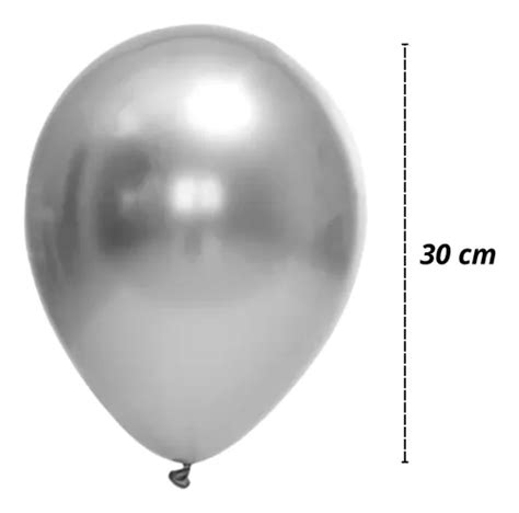 Bal O Bexiga Metalizado V Rias Cores N C Unidades Mercadolivre