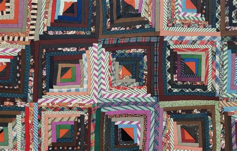 Antique Log Cabin Courthouse Steps Quilt Antique Log Cabin Courthouse