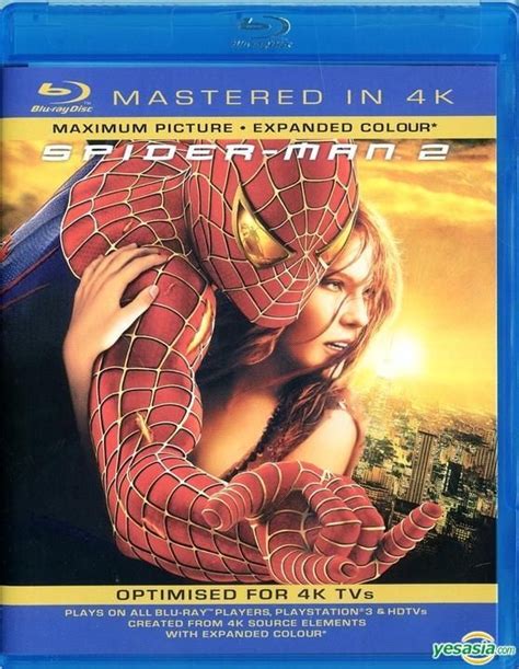 YESASIA Spider Man 2 2004 Blu Ray Mastered In 4K Hong Kong