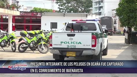 Presunto integrante de los pelusos en Ocaña fue capturado en el
