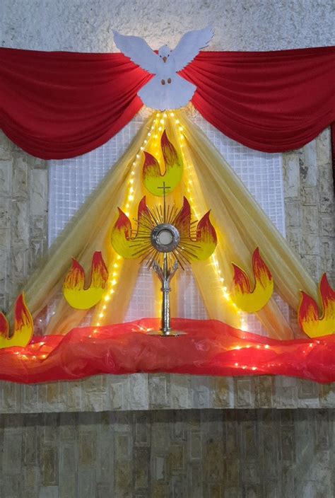 Pentecostes Church Decor