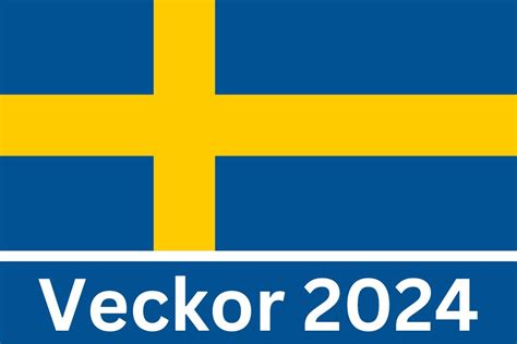 Veckor 2024