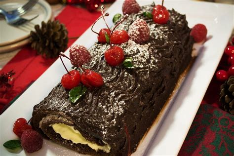 Cobertura de chocolate para tronco navideño Aprende a hacerla