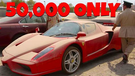 Dubai S Supercar Graveyard Youtube