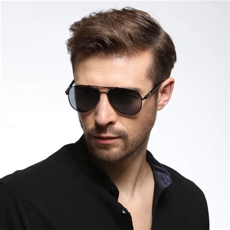 2019 Aviation Metail Frame High Quality Oversized Alloy Men Sunglasses