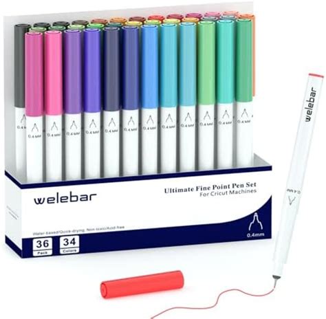 Welebar Tip Pen Set For Cricut Maker Maker Explore Air Air