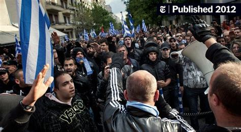 Far Right Golden Dawn Sees Opening In Greeces Woes The New York Times