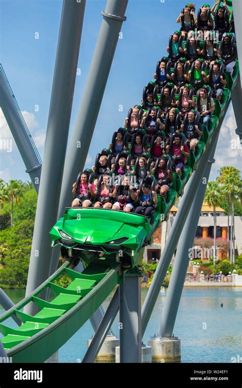 The Incredible Hulk Coaster Universal Studios Universals Islands Of