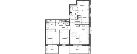 Plan Appartement T De M Neuf Angers R Sidence Astr E N