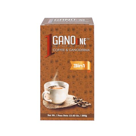 Amazon Box Ganoone In Reishi Mushroom Instant Coffee With