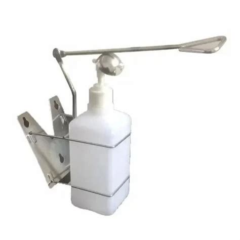 Silver Stainless Steel Bottle Stand For Clinic Hospitals At Rs