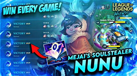 Use This Mejai S Soulstealer Ap Nunu Build To Dominate Every Single